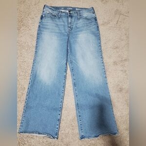 J. Crew Size 33 Wide Leg Light Blue Women's Jeans